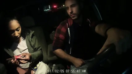 Uber blowjob by stripper