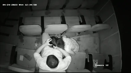 Horny College Lovers Romance In Theatre