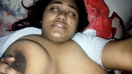 desi chubby college girl hot sex with cum on her face